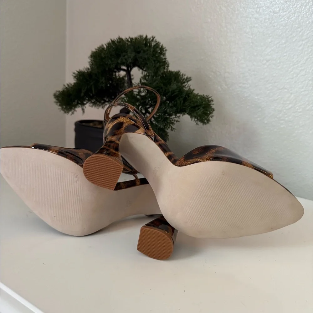 Steve Madden 😍 Brown Leopard Heels - Picture 4 of 7
